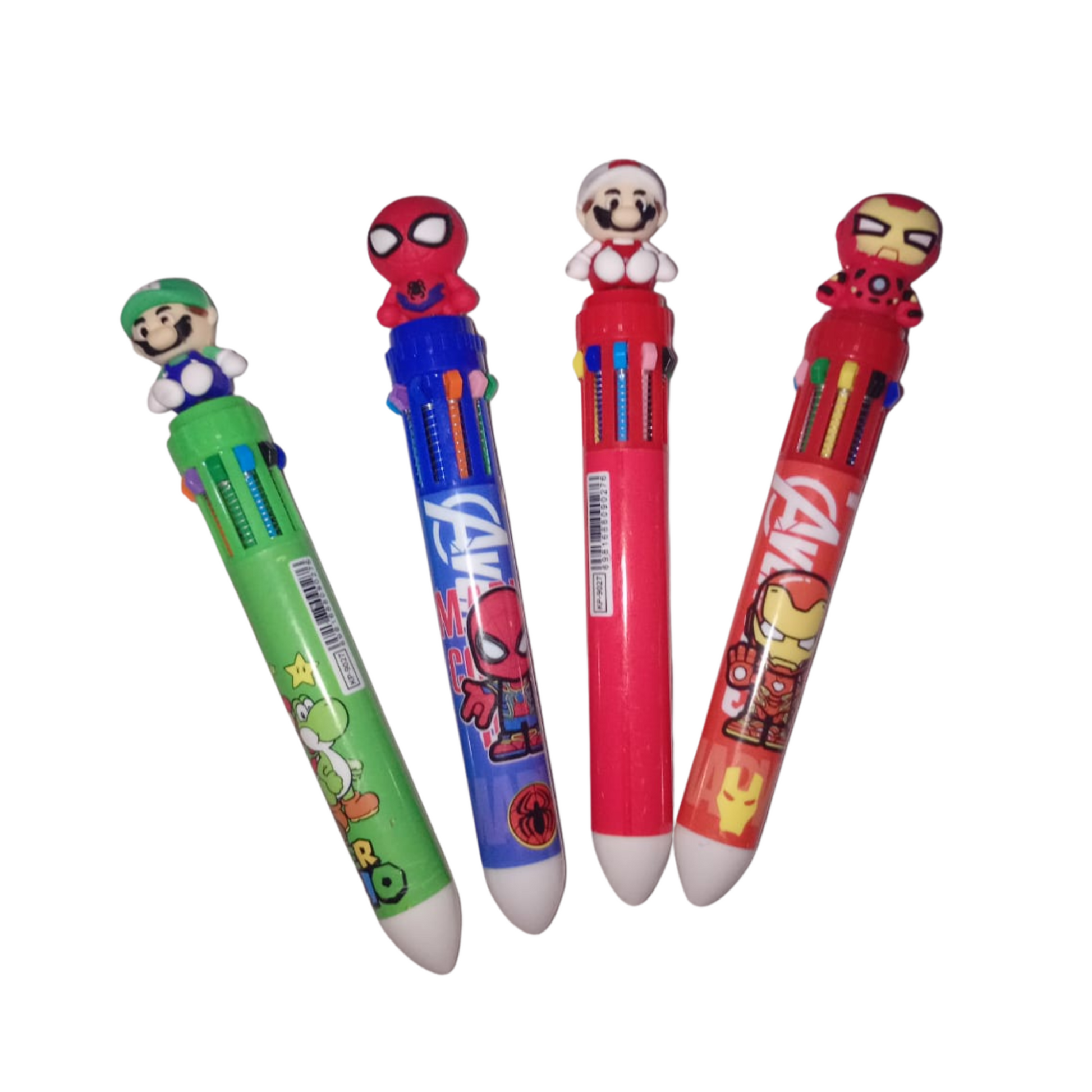 Lapiceros Multicolor Héroes & Gamers