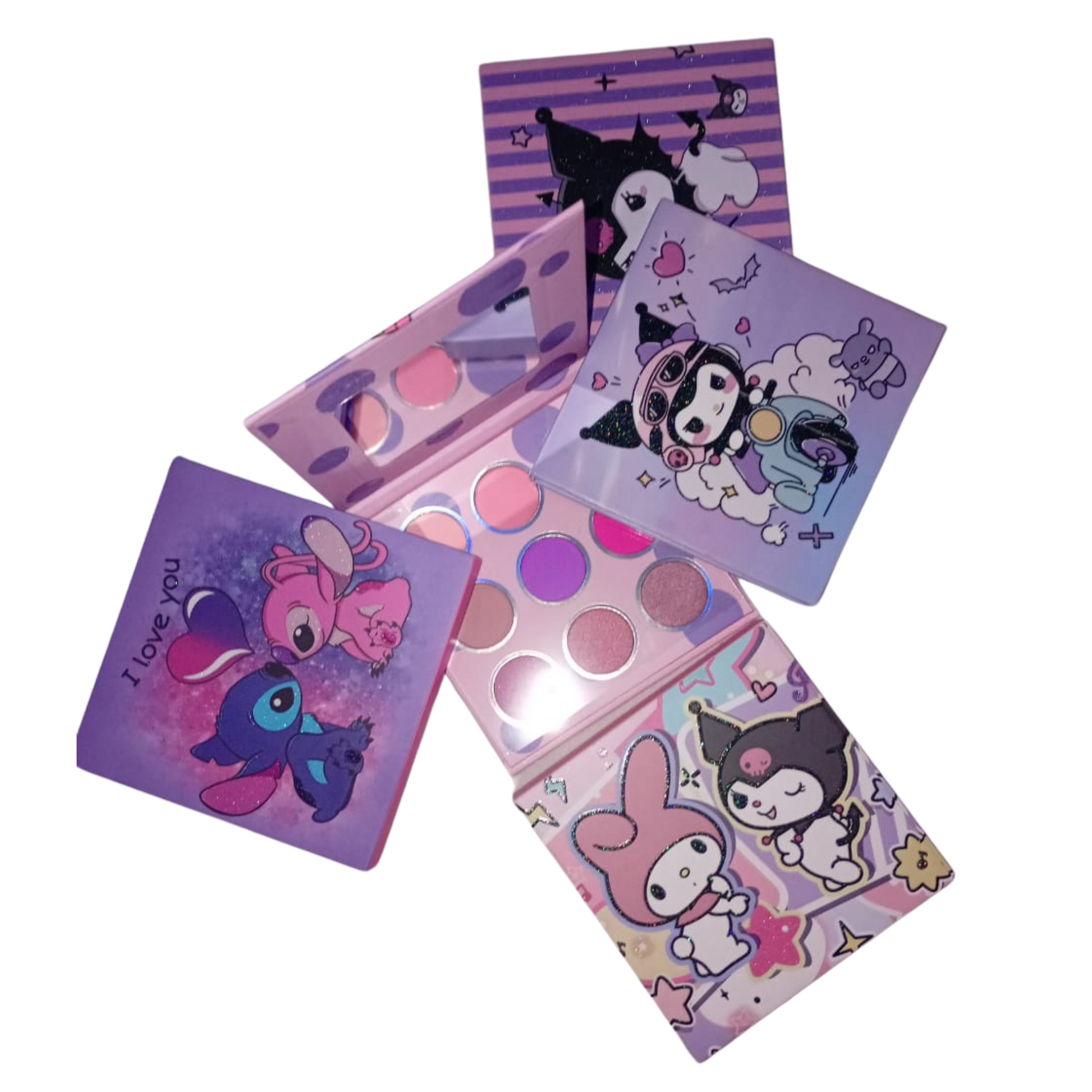 Paletas de Sombras Kawaii – Edición Personajes